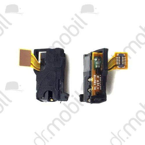 Audio jack csatlakozó Huawei P10 (3,5mm audió csatlakozó, fényérzékelővel, flex) 03024DLX